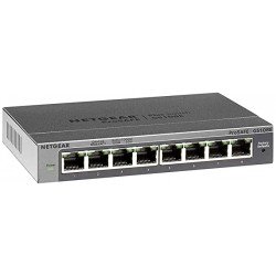NETGEAR 8-Port Gigabit Ethernet Smart Managed Plus Switch NETGEAR 8-Port Gigabit Ethernet Smart Managed Plus Switch