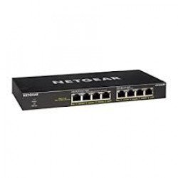 NETGEAR 8-Port Gigabit Ethernet Unmanaged PoE Switch NETGEAR 8-Port Gigabit Ethernet Unmanaged PoE Switch