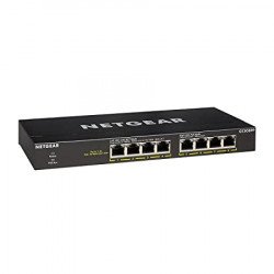 NETGEAR 8-Port Gigabit Ethernet Unmanaged PoE+ Switch NETGEAR 8-Port Gigabit Ethernet Unmanaged PoE+ Switch