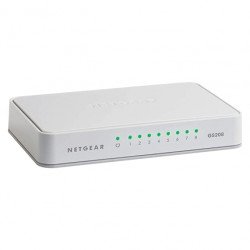 NETGEAR 8-Port Gigabit Ethernet Unmanaged Switch NETGEAR 8-Port Gigabit Ethernet Unmanaged Switch