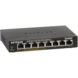 Netgear GS308P 8-Port Gigabit Ethernet Switch Netgear GS308P 8-Port Gigabit Ethernet Switch