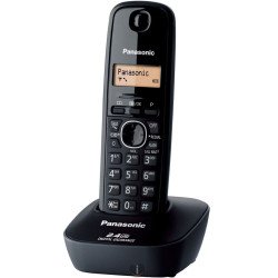 Panasonic Single Line 2.4 KX-TG3411SX Digital Cordless Phone (Black) Panasonic Single Line 2.4 KX-TG3411SX Digital Cordless Phone (Black)