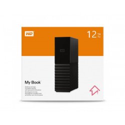 WD EXTERNAL HARD DISK 12TB 3.5&rdquo; (WITH ADAPT0R) MY BOOK