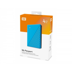 WD EXTERNAL HARD DISK 4TB 2.5" MY PASSPORT BLUE